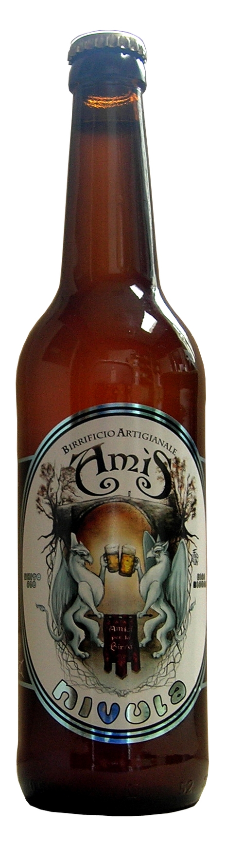 Birra Nivula del birrificio AMIS di Castagno Walter