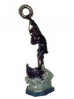 1010-pub-NAUFRAGO - Statua artistica in bronzo a cera persa