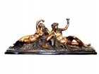 2660-pub-BACCANTE - Statua artistica in bronzo a cera persa