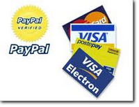 Listino al pubblico per pagamenti con Pay Pal o Carte di Credito